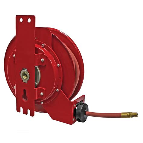 metal hose reel box|metal side mount hose reel.